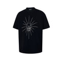 Thug Club Black Punk Spiked Demon Skull Graphic T-Shirt