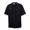 Thug Club Black Pleated Technical Metal Sword Logo T-Shirt