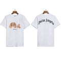 Palm Angels Headless Bear Graphic T-Shirt - White
